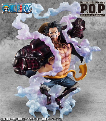 Luffy Monkey D. (Monkey D. Luffy Gear Fourth Boundman), One Piece, MegaHouse, Pre-Painted, 1/8